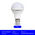 聚透 LED感应灯泡 E27螺口物业楼道声控球泡灯 12W-白光 1个