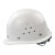 畅胜钢钉ABS安全帽 防砸透气 工业头盔电力工程工地建筑施工  白色