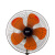 金羚工业电风扇强力落地扇大功率挂商用工厂牛角风扇FS8-45D
