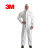3M 4510 一次性白色带帽连体防护服 防尘喷防喷溅机械维修清洁 1件 M（5件起订）