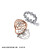 Pandora潘多拉玫瑰金色玫瑰花瓣装饰戒指对戒189412C01 （授权到期）礼物新年情侣 玫瑰金色 50cm