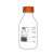 蜀牛黄盖试剂瓶透明棕色带刻度高温灭菌瓶采样取样玻璃大样品瓶250/500/1000/2000/ml 100ml透明