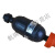 福奥森 UPVC脉冲阻尼器 计量泵专用空气式脉冲PVC阻尼器 缓冲罐缓冲器 DN20(Φ25mm) 0.6L