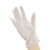条纹手套劳保电子厂工作生产无尘透气手套 四拼85克厚款 长度22.5厘米