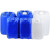 ABDT厚塑料桶化工储水桶10202530L升kg公斤食品级堆码桶废液方形 5L蓝色厚
