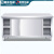 不锈钢工作台厨房操作台面储物柜切菜桌子带拉门案板商用烘焙 组装款长120宽50高80单通