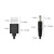 福为胜 usb转dc充电线路由器台灯小风扇洁面仪数据线 USB转DC3.5*1.35-2米 FWS-USB/DC35135-2.0