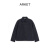 ARKET女装 棉麻混纺短款工装外套2024夏季新款1052095007 深蓝色 155/76A (32)