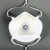 沐生堂 欧标FFP3口罩欧盟CE认证EN149头戴式带呼吸阀杯型防护口罩白色成人透气防工业粉尘 FFP3口罩10个