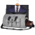 MEDYST新款折叠西装包男士大容量手提行李包多功能收纳袋单肩斜挎包 黑 色 45 L