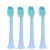 驱行者适配电动牙刷头替换HX6760，6769，6871，6920，6930，6962，3250，HX6064 标准型牙龈刷头白色(6只装)
