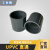 胶粘型PVC直通 UPVC管箍化工级深灰色塑料直接DN15DN00 DN125/140