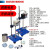 锐衍贤贵实验室分散搅拌机伺服电机变频调速涂料油墨小样均质混合搅拌 JB-SF550不配桶