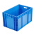 财运货架周装箱EU4633蓝色600*400*340mm