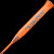尤迪曼橙色碳素一体羽毛球拍10U单拍礼盒装