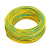 铸固 黄绿双色接地线BVR 多股软铜线阻燃装修光伏板接地电线 软线2.5平方100米长