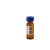 木可西适用于1.5ml2ml液相色谱进样小瓶蓝盖玻璃样品瓶安捷伦取样瓶顶空 垫片/1包/100片