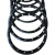 球墨铸铁管专用国标止脱防滑橡胶密封胶圈防滑齿不锈钢球墨管胶圈 DN400