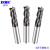 SKAK钨钢铣刀 HRC55度标准长或柄加长多功能平底铣刀 CNC数控锣刀 2.0*4D*50L
