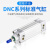 SE标准DNC气缸32DSBC2 DNCB40-50-63-80-100-125-150-2 银色 DNC32-500-PPV-A