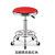 定制实验室凳子工作凳子 实验凳实验室转椅 海绵圆凳可升降旋转实 双圈脚钉款红色