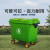 FBRGY  户外垃圾桶 大号塑料加厚商用环卫分类垃圾桶带盖工业小区物业翻盖果皮箱 660L黄色（医疗标）
