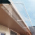 伯朗格定制隐形雨棚全透明无支架挡雨板雨篷阳台屋檐家用窗户 40*40cm全透明(立面安装)