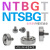 NTBG外螺纹轴承NTBGTM10M8M6M5M4螺杆螺丝轴承滑轮NTSB 荧光绿 NTSBGT 22-12