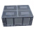 艺佳 加厚EU箱 灰色800*400-340mm 零件盒周转箱物料配件箱塑料五金工具盒 
