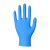 京汇莱一次性丁腈手套加厚蓝色实验检查工业清洁防护耐用防油级 登升DS2003常规款 100只盒 M