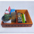 学校办公桌面收纳盒子粉笔盒讲台班级收纳盒分类盒子客厅杂物盒子 清新两格