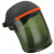 厂家供应PC电焊透明树脂防强光焊接 防护罩 防冲击黑色帽 pc面罩 黑色