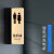 卫生间发光门牌订制洗手公共厕所灯箱男女标识双面定制LED指示牌 侧装-接电16.5x37cm男 0.1x0.1cm
