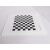 棋盘格氧化铝标定板漫反射不反光12*9方格视觉光学校正板 GP500铝基板