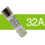 光伏直流熔断器保险丝座汇流箱ZTPV-2510*38DC1000V 32A（单熔芯）