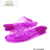 果冻透明水晶塑料平跟女拖鞋女士夏季坡跟室外凉拖鞋塑胶大码 紫罗兰 12号(39码)