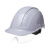 成楷科技 CKT-NTC-3W ABS安全帽 工地建筑施工防砸抗冲击透气安全帽带眼镜款 白色