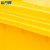 希万辉 脚踏240L黄色 新国标北京环卫带盖分类垃圾桶脚踏式果皮箱XWH0001