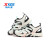 特步（XTEP）儿童运动休闲鞋中大童男童女童凉鞋夏季新款包头凉鞋沙滩鞋 黑/帆白 36码