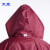 天堂 雨衣雨裤套装 N211-7AX 双层加厚分体长款防暴雨披 酱红色 S