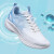 特步（XTEP）致轻5.0 PRO夏季透气跑步鞋竞速鞋子男减震运动鞋160x3.0马拉松 帆白-微波蓝 44