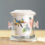 束氏花前月下手绘浮雕1壶6杯茶具套装功夫茶具陶瓷杯旅行茶具套装 行茶具套装 0个