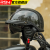 RSV碳纤维摩托车头盔复古半盔男夏季女机车头盔3C四季通用电动车 610-3K菱格纹哑黑（顶部可通风） L
