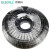  伊莱科（ELECALL)波纹管黑色PP材质防水阻燃软管穿线管 AD10 内径6.5mm(100米)