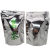 茗茶通用铝箔自封拉链袋半斤茶叶袋塑料锡纸绿茶包装袋一斤装  50 22*32 约装500克