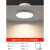 奥克斯光谱led筒灯嵌入式防眩无主灯家用简约客厅吊顶厨房射灯 超薄款(3瓦/开孔7.5-8.5cm)白杯