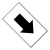 技尼斯  箭头镂空牌（➡ ）  材质：不锈钢镂空；尺寸：4*7cm（单位：块）15天内发货