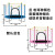 诗迦努儿童蹦蹦床家用室内学校幼儿园大型蹦床成人跳跳床户外商用弹跳床 4.28米 14英尺蹦床【蓝色】+梯子