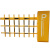 定制道闸杆栅栏杆双层八角停车杆铝合金停车场小区门卫升降栏车挡 三层栅栏(红白/黄黑)5米