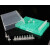 DYQT0.2ml96孔离心管盒ep管盒冰盒pcr管盒八连管盒PCR板架8/12连管盒 紫色(带盖)